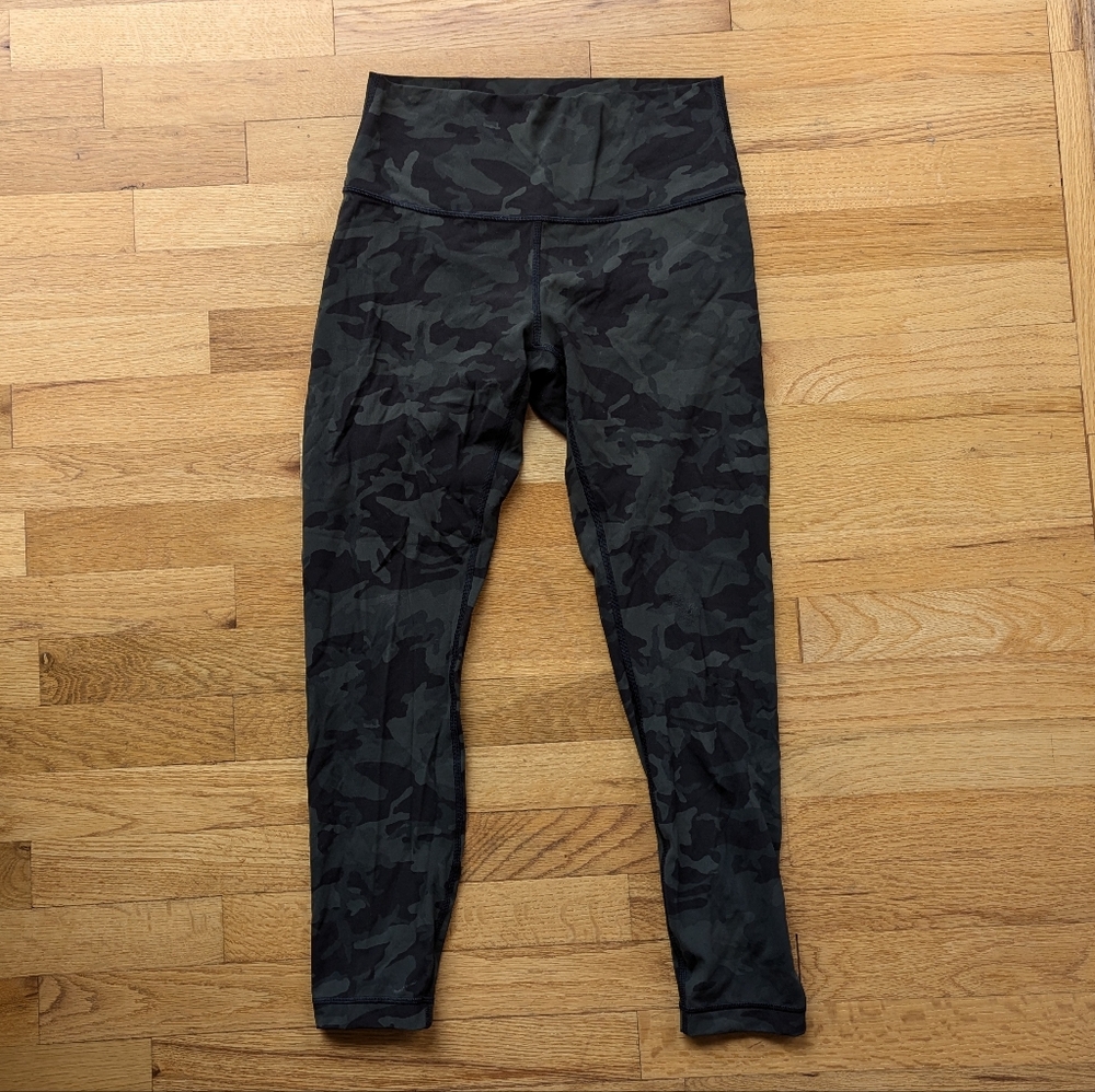 Lululemon Camouflage High-Waisted Leggings